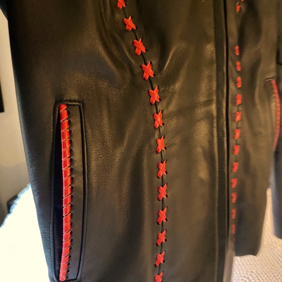 “Tribe”soft real leather unique jacket 😁 - Picture 10 of 11